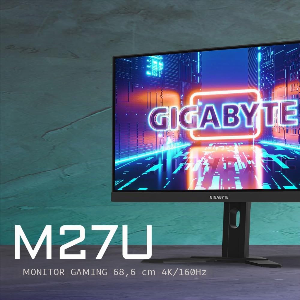 Gigabyte M27U monitor gaming 27 pollici 4K 160Hz IPS