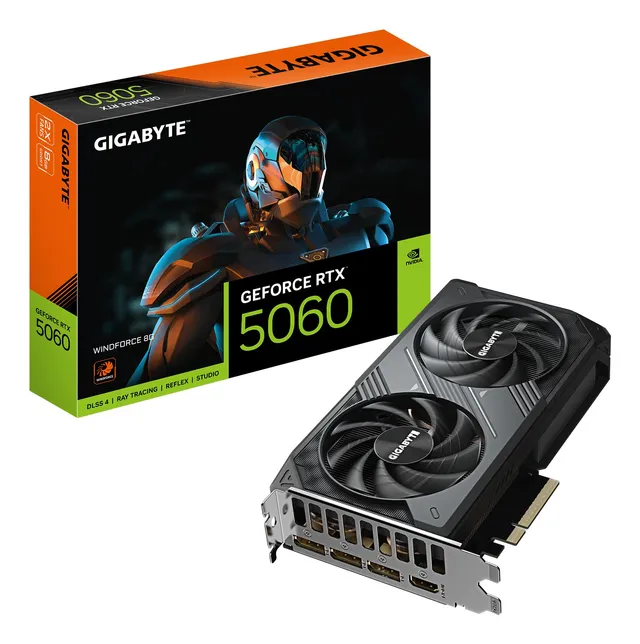 Gigabyte WINDFORCE GV-N5060WF2-8GD scheda video 8GB GDDR7