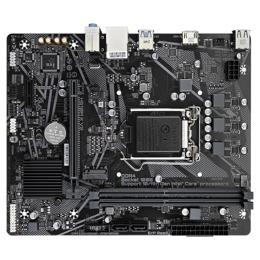 GIGABYTE H510M K V2 scheda madre micro-ATX DDR4