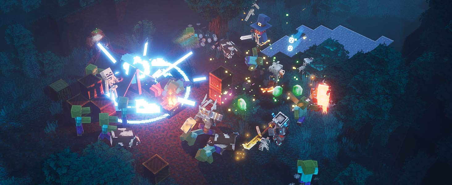 Minecraft Dungeons Hero Edition gioco Xbox One co-op