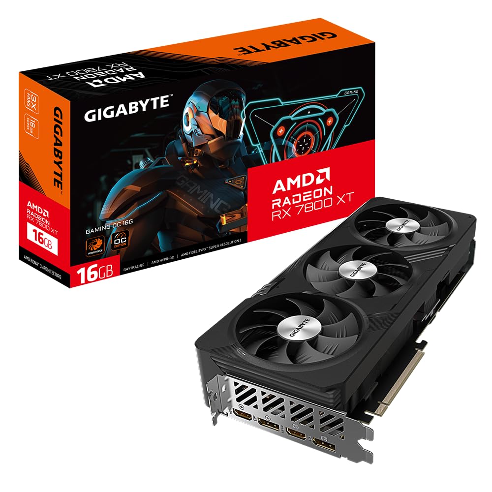 Gigabyte Gaming OC RX 7800 XT scheda video 16GB GDDR6