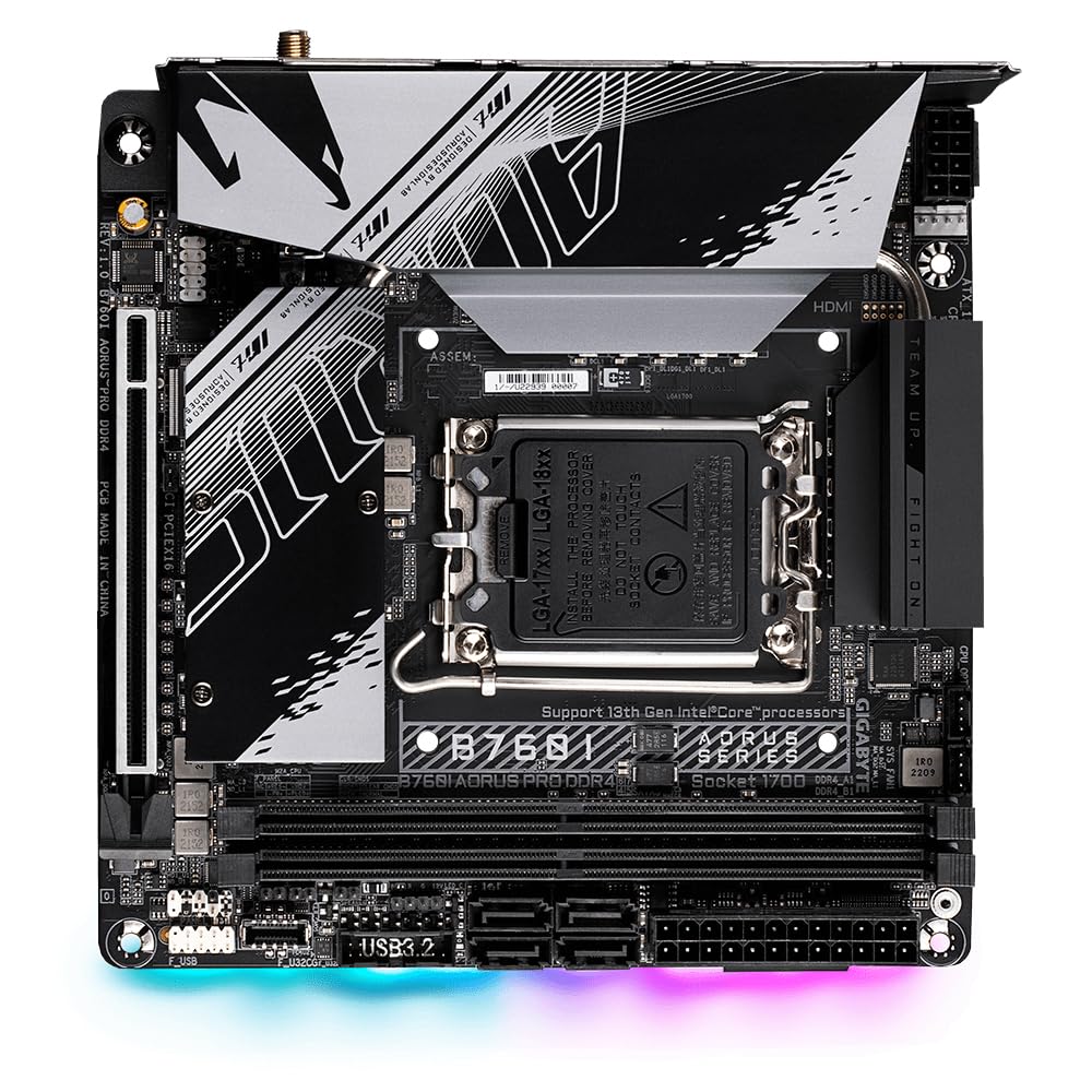 Gigabyte Aorus B760I Pro scheda madre DDR4 Mini-ITX Wi-Fi 6