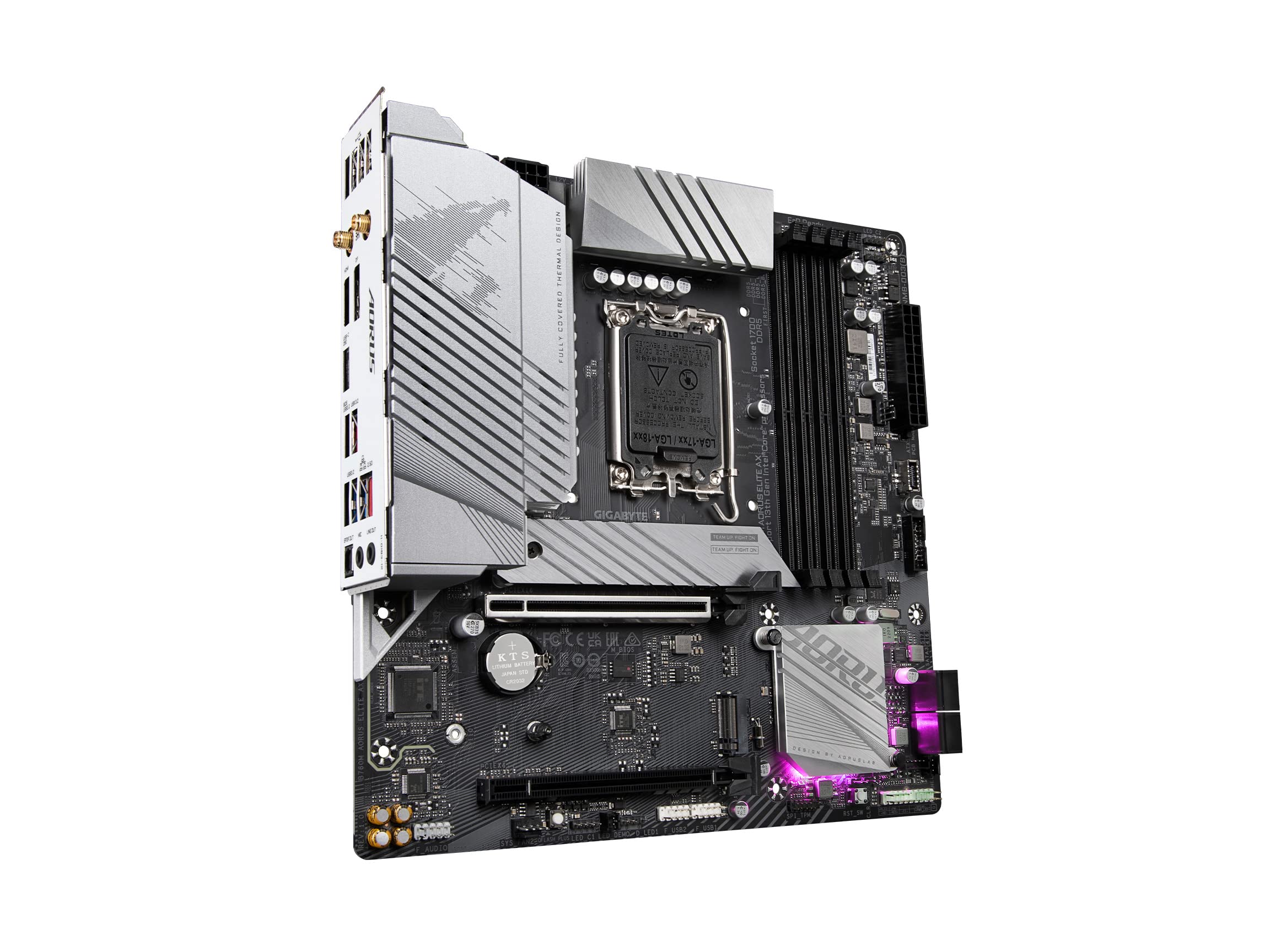Gigabyte B760M Aorus Elite AX scheda madre LGA1700 DDR5 WiFi 6E