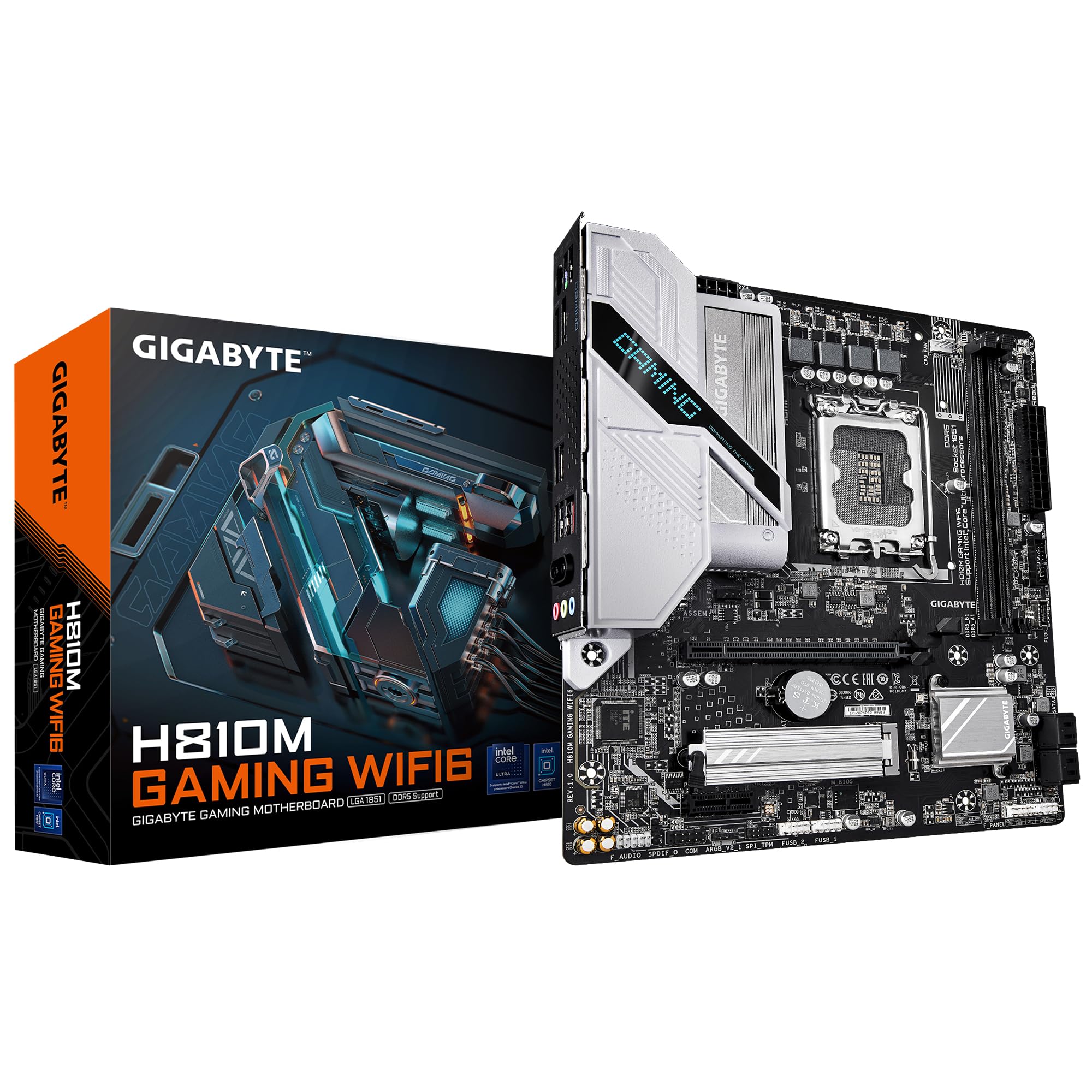 GIGABYTE H810M Gaming WiFi6 scheda madre DDR5
