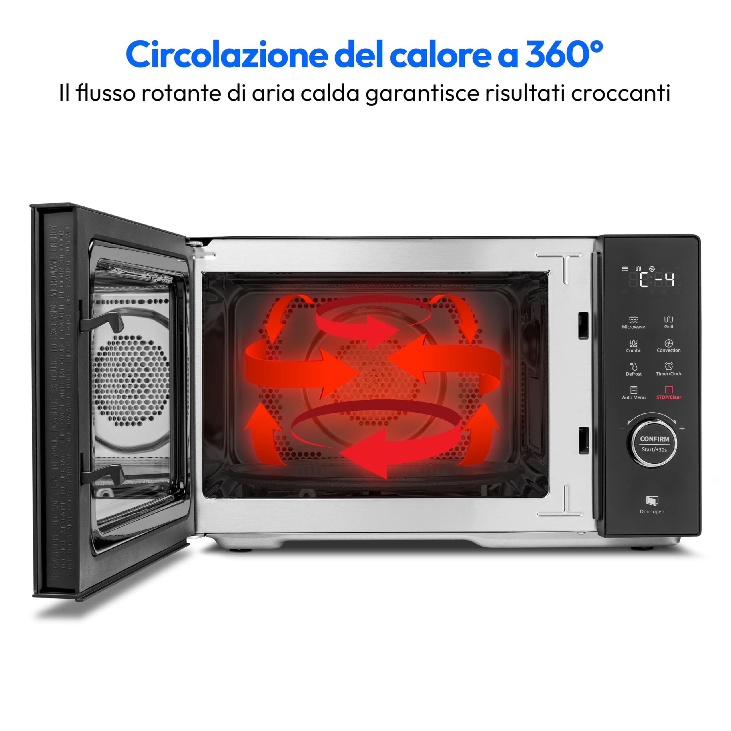 MEDION MD12031 microonde con grill 23 litri nero 900W