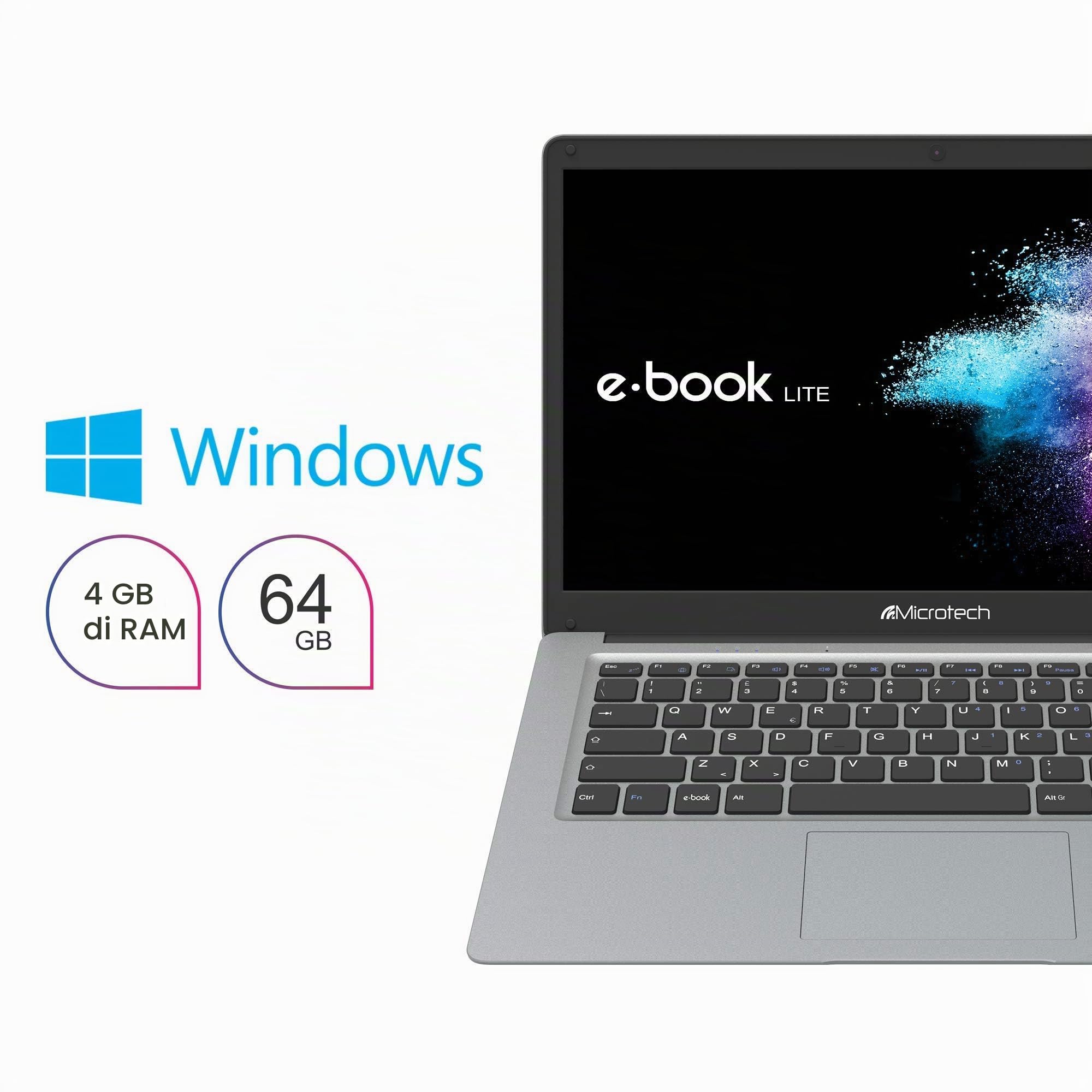 Microtech E-book Lite lettore ebook 64GB eMMC
