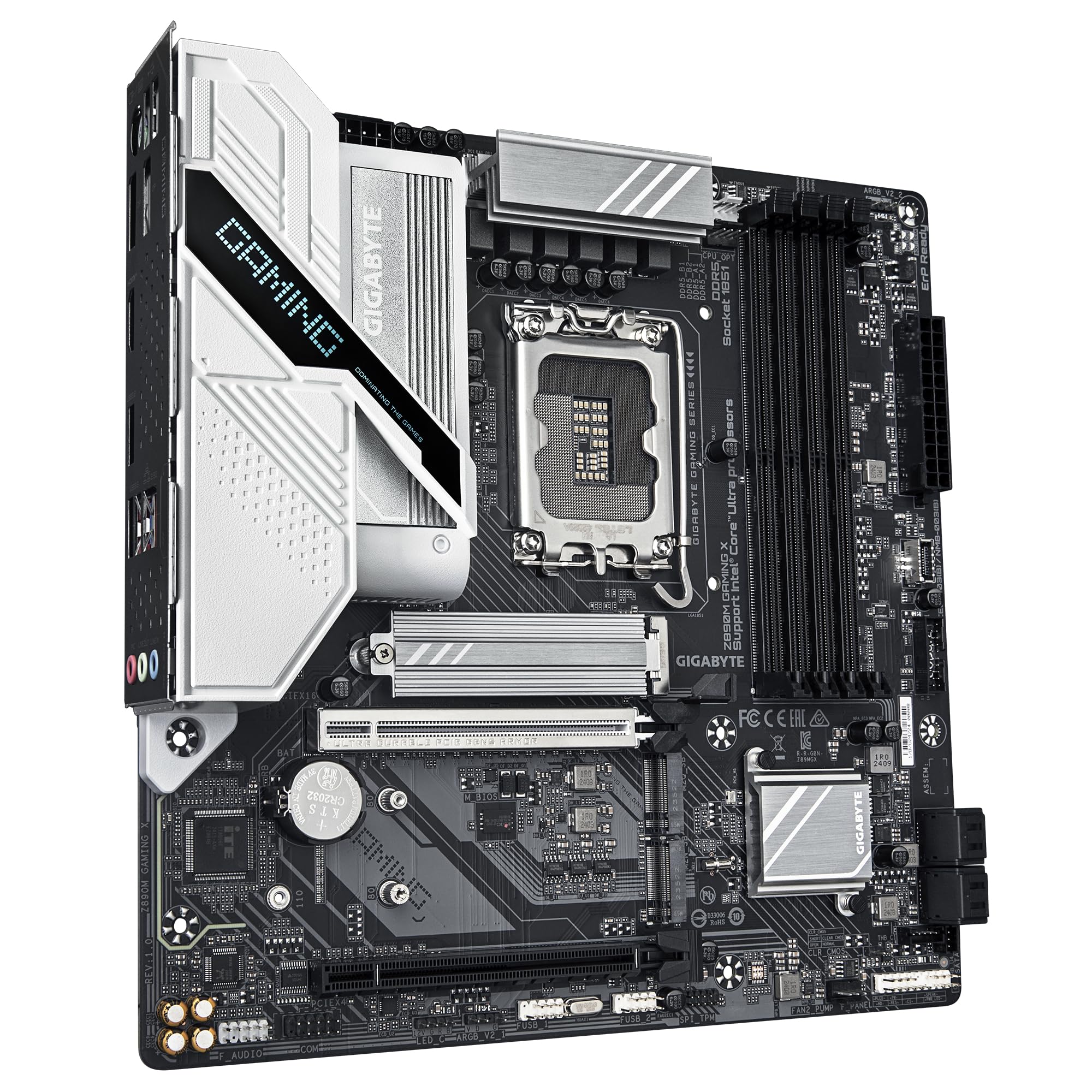 Gigabyte Z890M Gaming X scheda madre DDR5 mATX