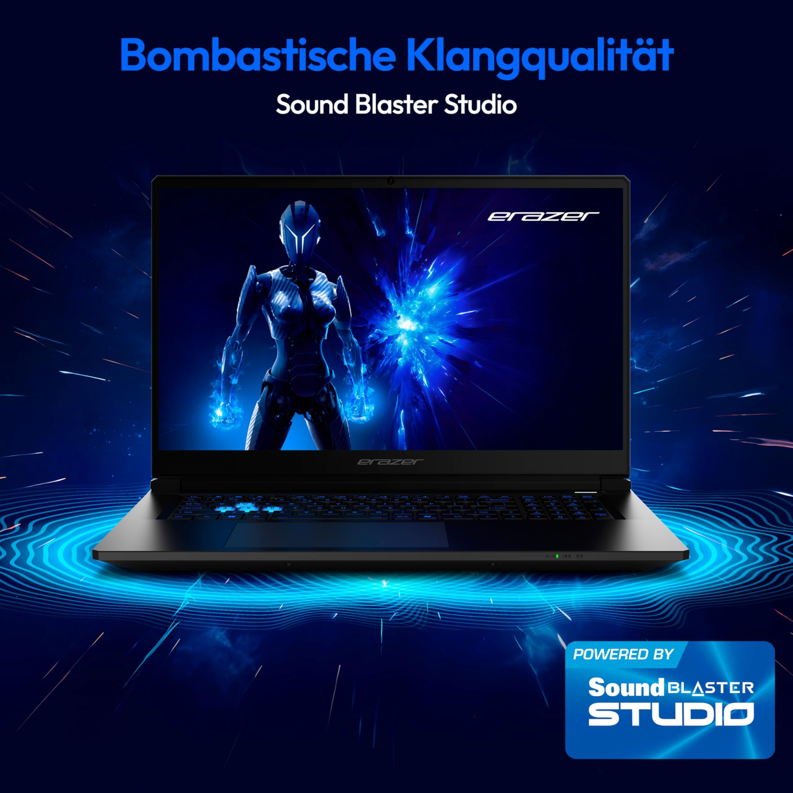 ERAZER Defender 17 P1 Notebook Gaming 17,3" RTX 5060