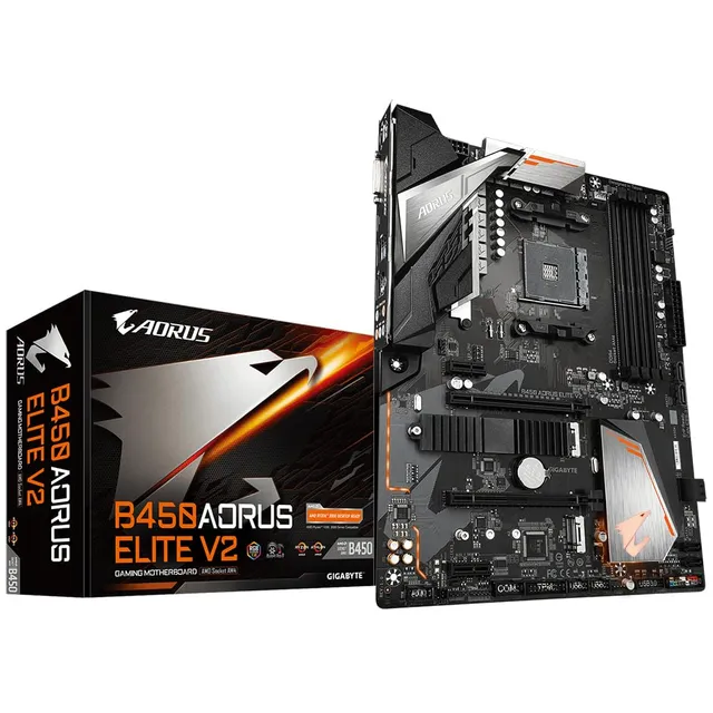 GIGABYTE B450 AORUS Elite V2 scheda madre AM4 DDR4