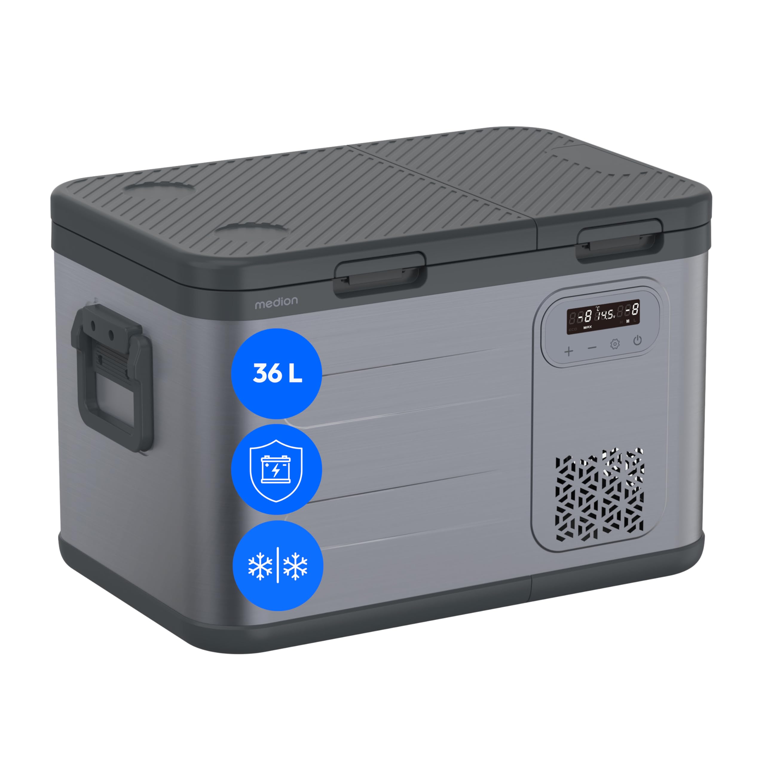 Medion MD370026 frigo portatile 36L doppia zona -20°C