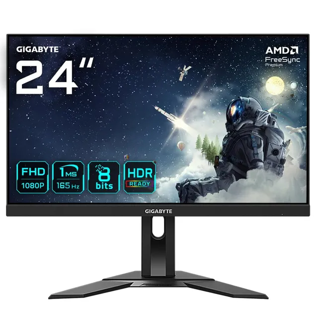 GIGABYTE G24F 2 monitor gaming IPS 24" FHD 165Hz