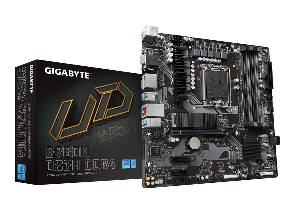 GIGABYTE B760M DS3H DDR4 scheda madre LGA 1700