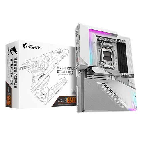 Gigabyte B650E Aorus Stealth Ice scheda madre AM5 DDR5 WiFi 7