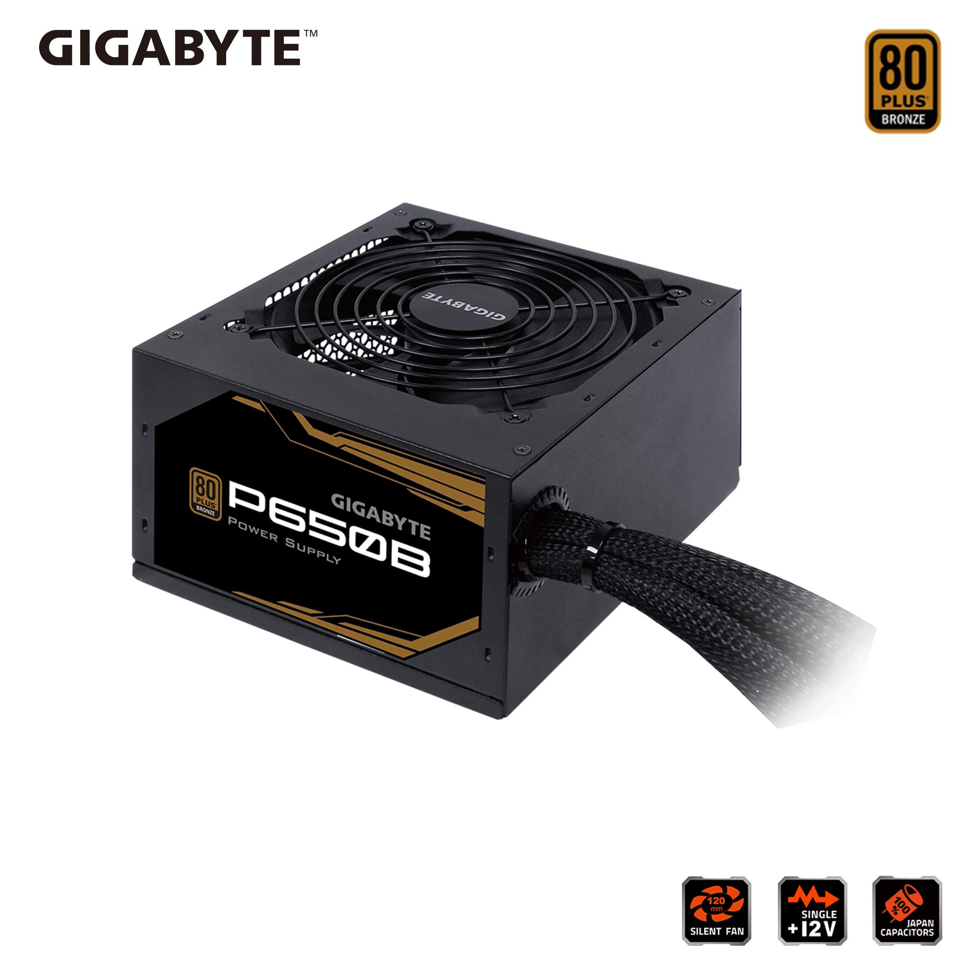 GIGABYTE G650B Alimentatore 650W 80 Plus Bronze