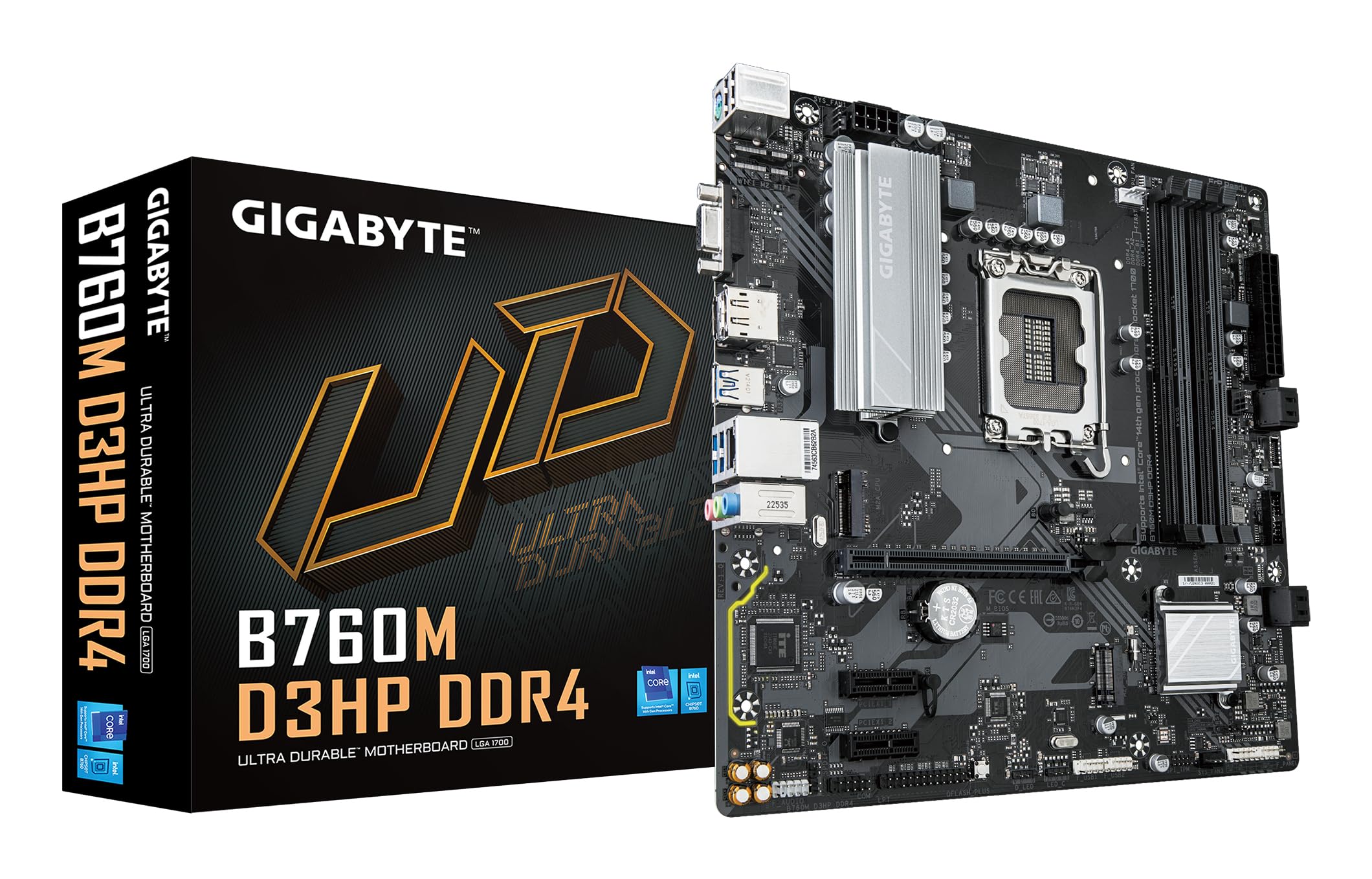 GIGABYTE B760M D3HP DDR4 scheda madre GbE LAN