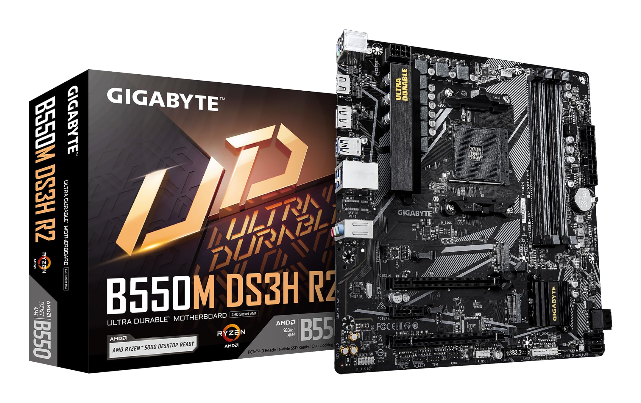 GIGABYTE B550M K Scheda madre Micro ATX DDR4 PCIe 4.0