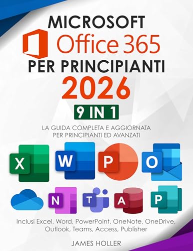 Microsoft Office 365 per Principianti 9 in 1 eBook Guida Kindle