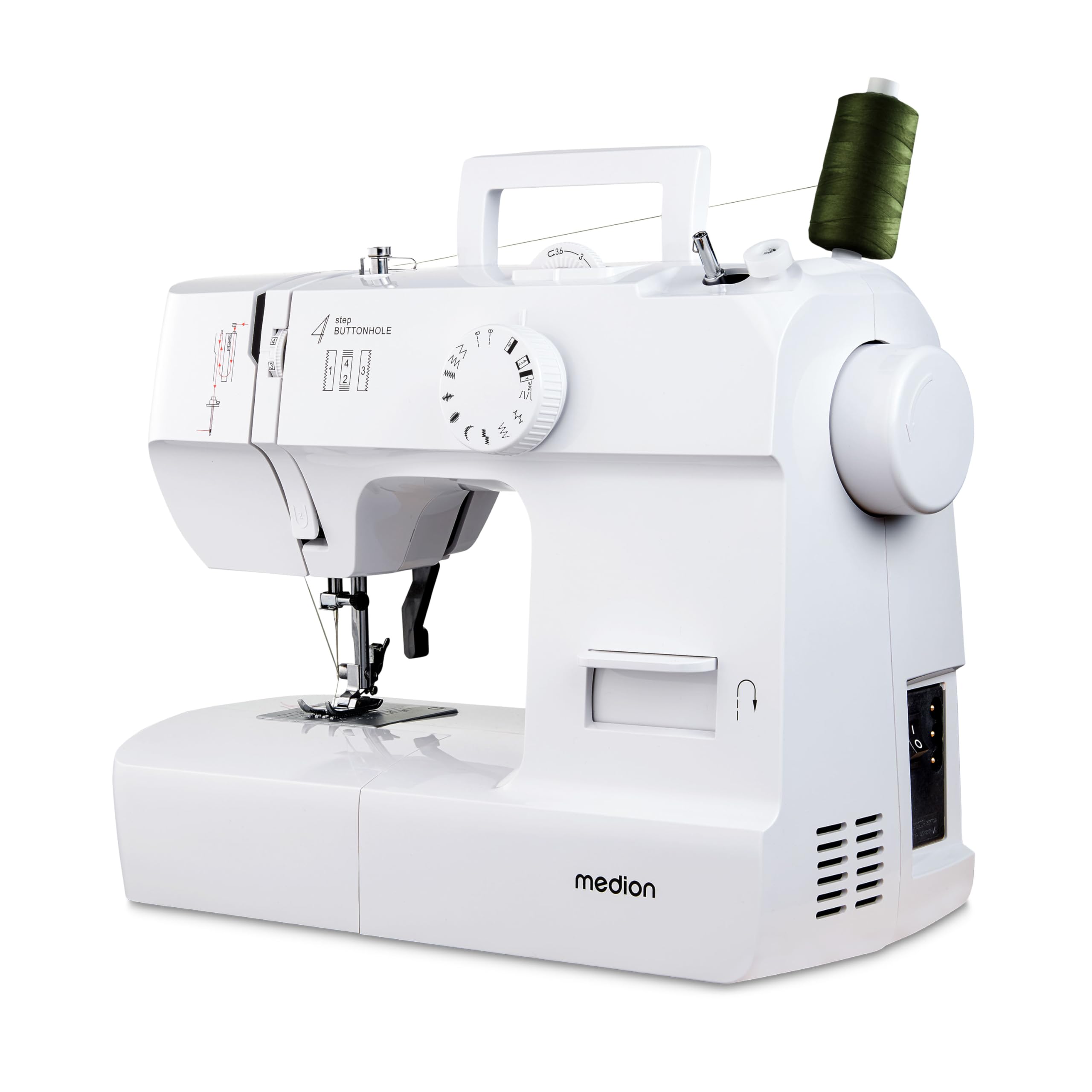 MEDION LIFE SM70 macchina da cucire bianca 12 punti