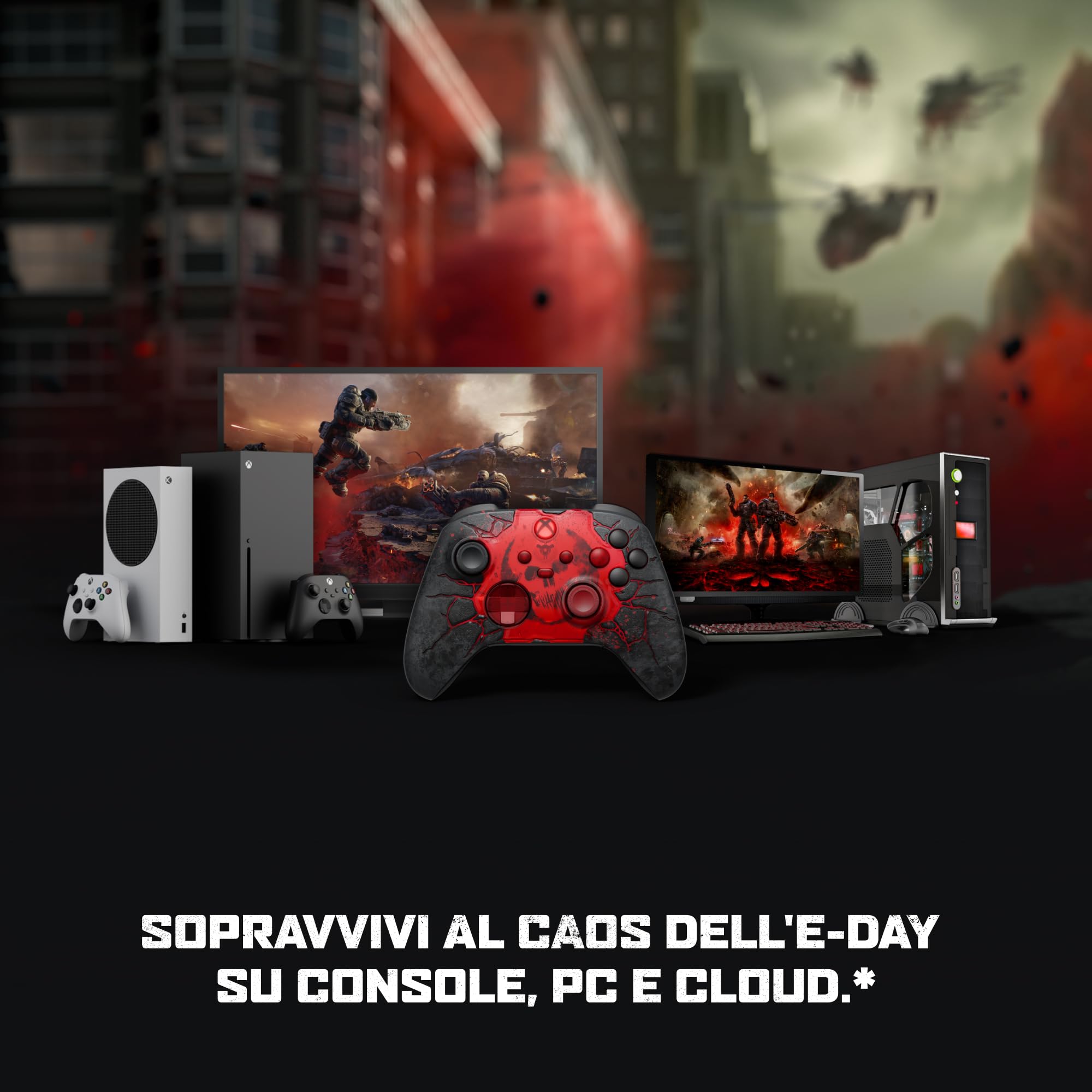 Xbox Wireless Controller Gears of War E-Day controller edizione limitata