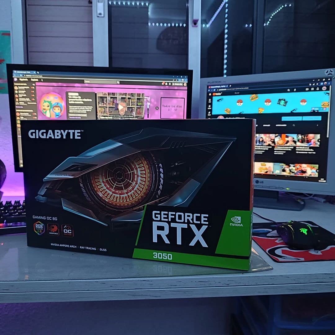 Gigabyte Gaming OC RTX 3050 scheda grafica 8GB GDDR6