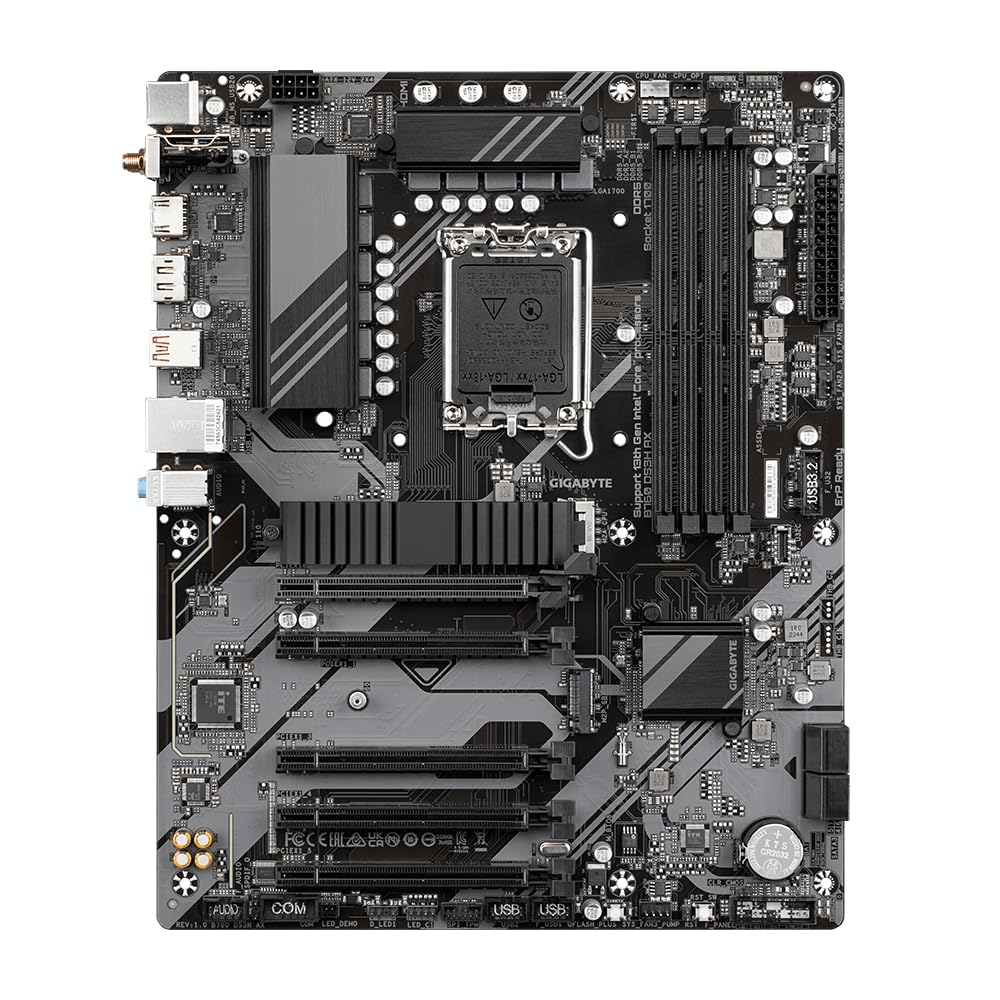 GIGABYTE B760 DS3H AX DDR5 scheda madre Wi-Fi 6E