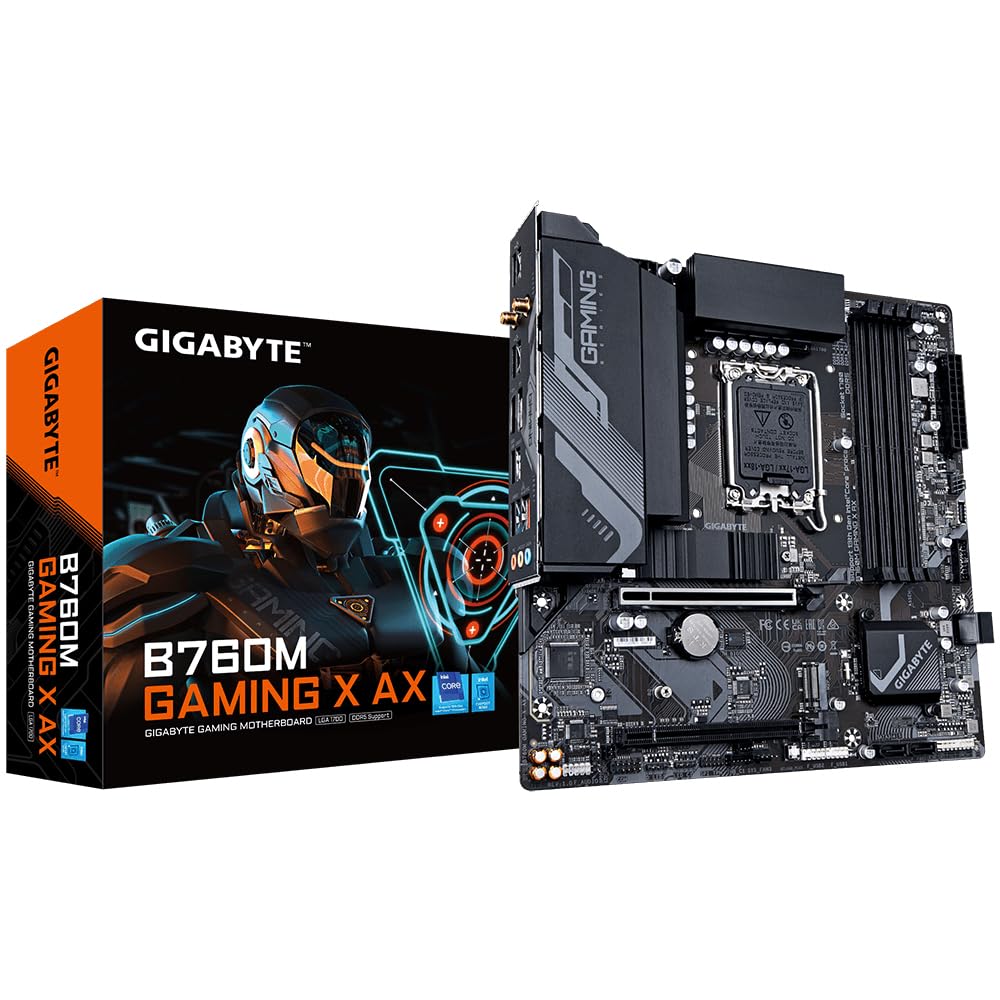 GIGABYTE B760M Gaming X AX Scheda Madre DDR5 WiFi
