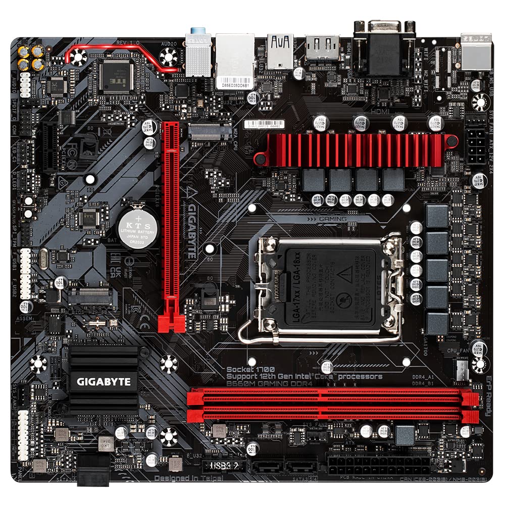 GIGABYTE B660M GAMING scheda madre micro-ATX DDR4 LGA1700