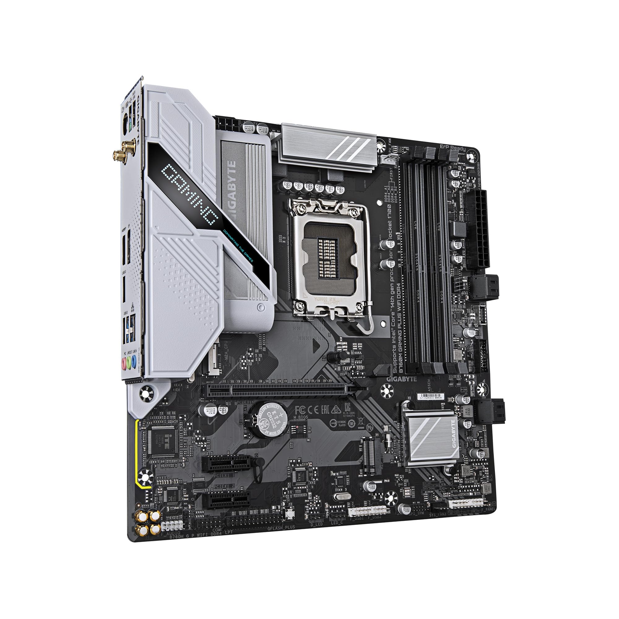 GIGABYTE GAMING PLUS B760M WiFi scheda madre LGA 1700 DDR4
