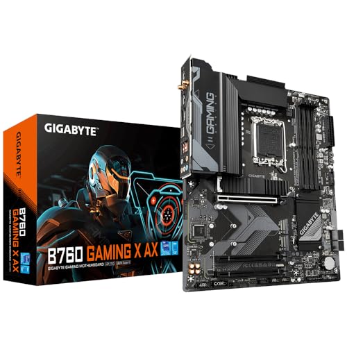 GIGABYTE B760 Gaming X AX scheda madre LGA 1700 DDR5 Wi-Fi 6E