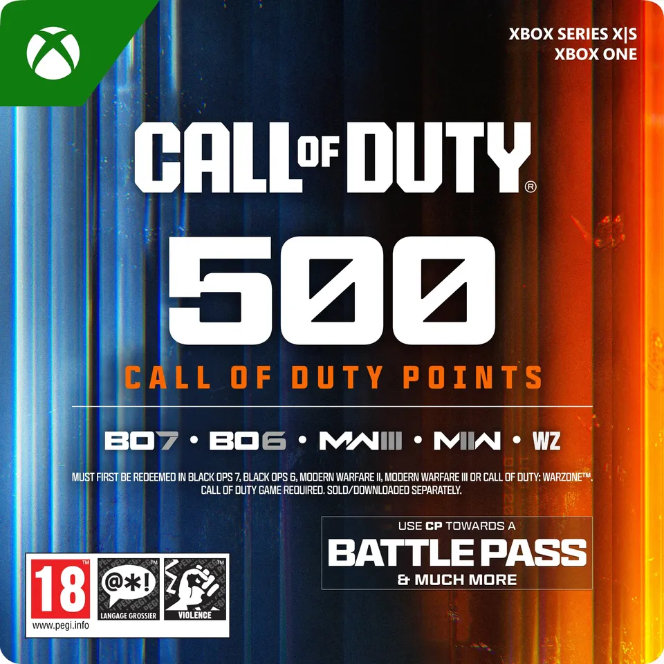 Call of Duty 500 Points Xbox codice download Warzone