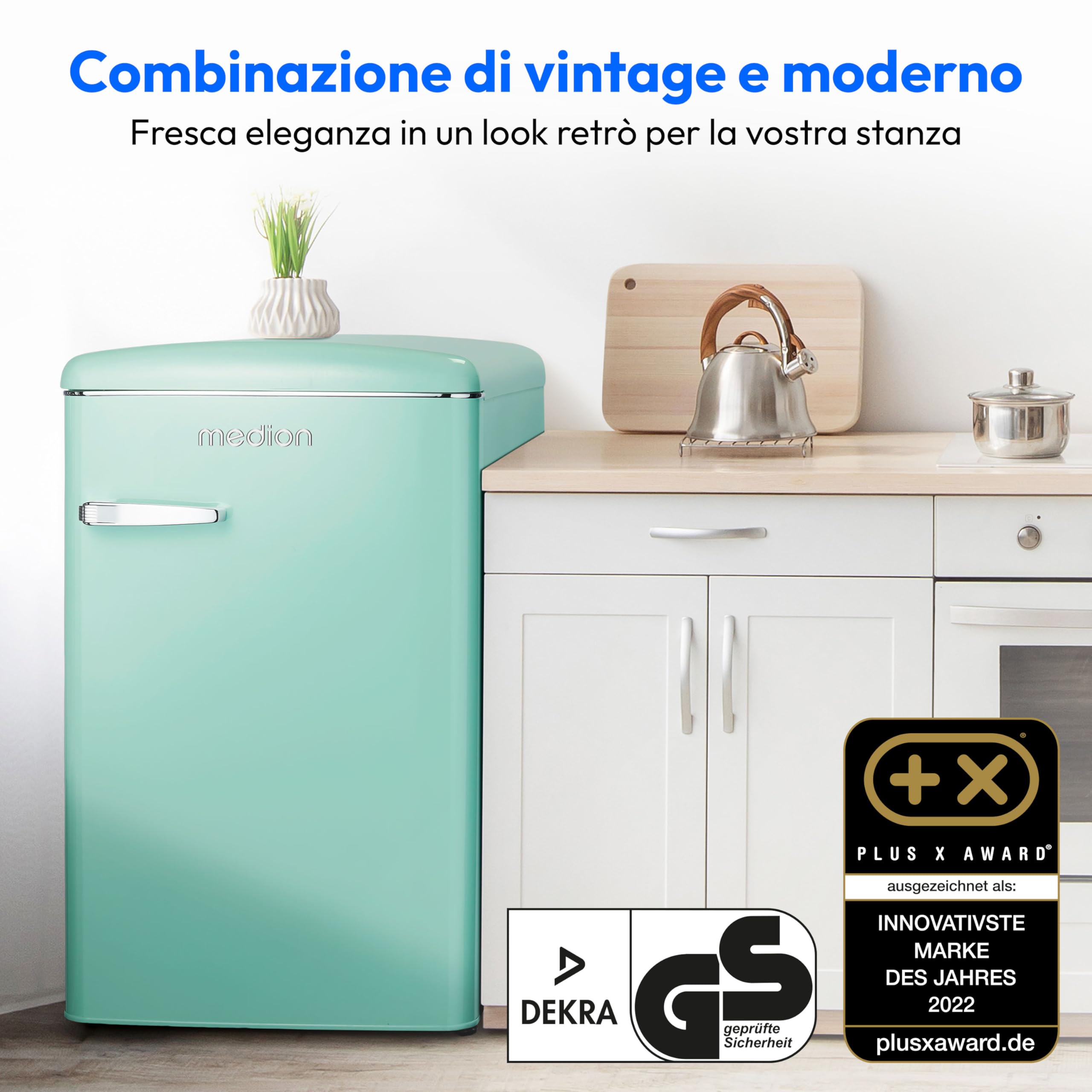 MEDION LIFE Retro MD 37790 frigo-congelatore 108 L