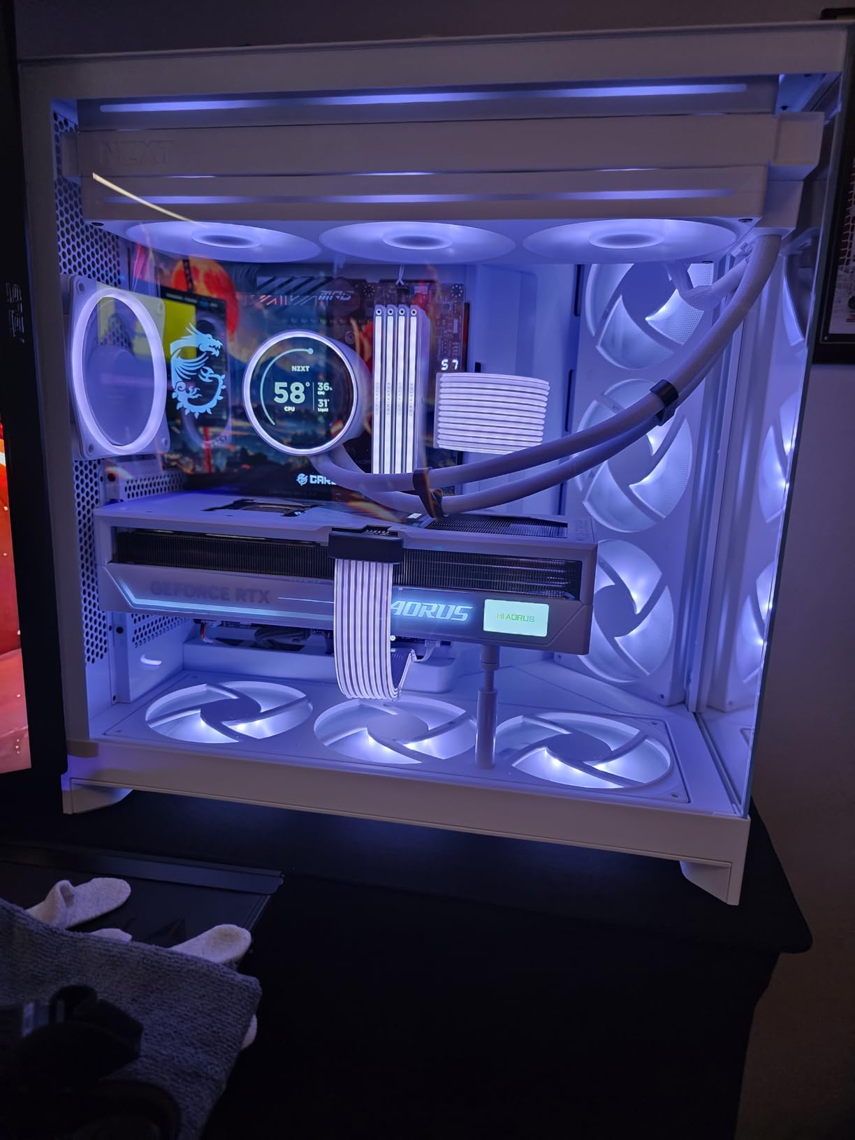 Gigabyte Aorus Master ICE RTX 5090 scheda video 32GB DLSS 4