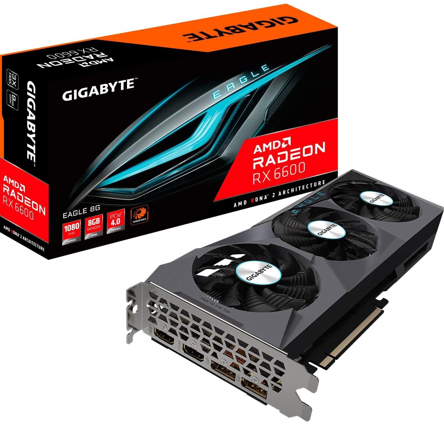 Gigabyte Eagle RX 6600 scheda video 8GB GDDR6